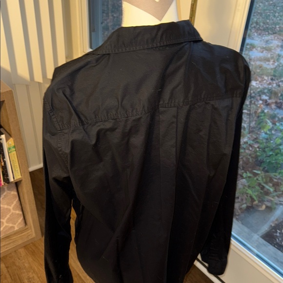 Amazon Essentials Black Collared Shirt - Picture 4 of 4